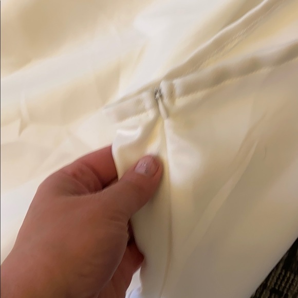 One shoulder off white maxi dress - Picture 4 of 4